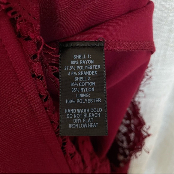 Lulu’s Burgundy Only Want You Dress - Picture 9 of 10
